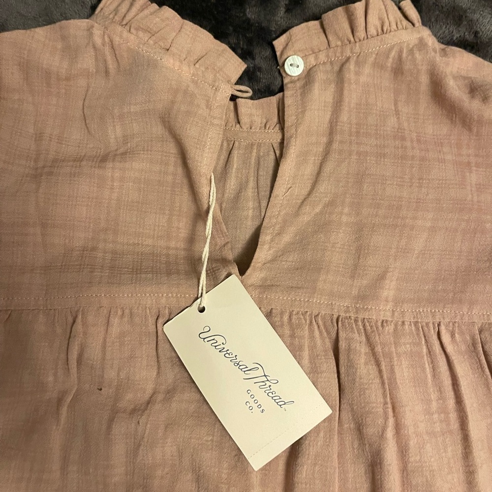 Women’s Universal Thread Mock button neck NEW Sixe XL - Picture 4 of 4